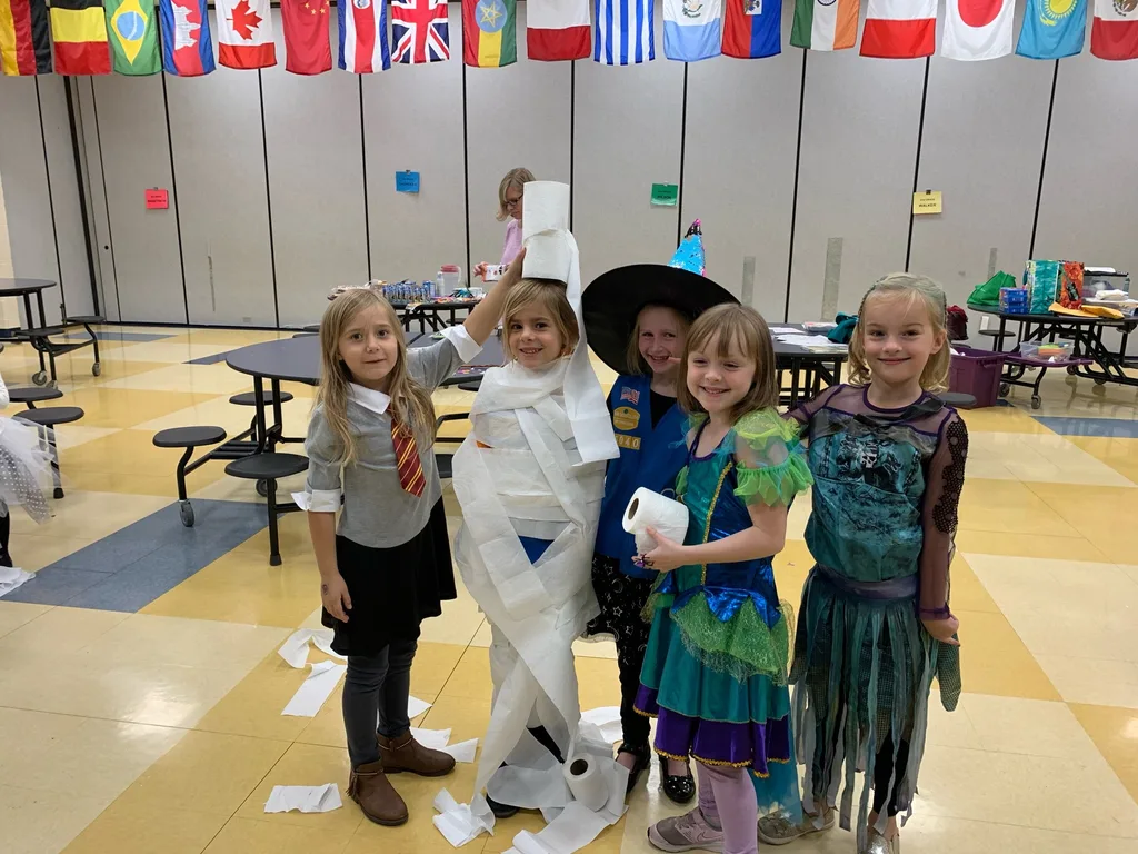 Girl Scout Halloween and Juliet Gordon Low birthday fun