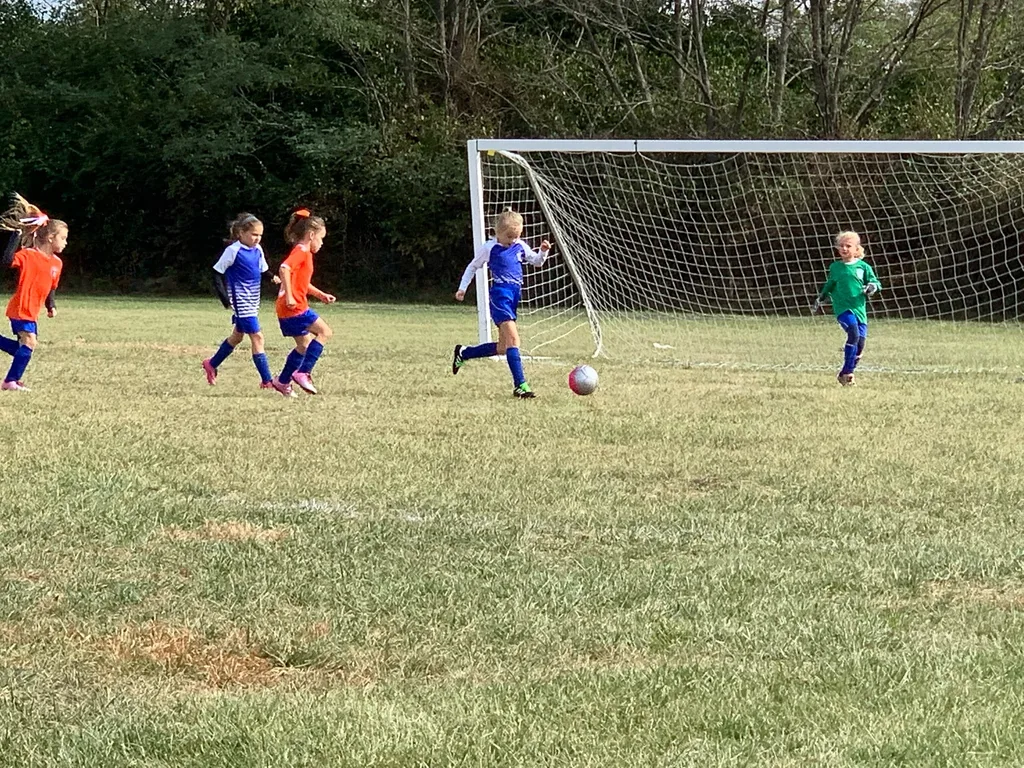 What a busy, but fun day! Gwen and Josie started our day with a 1-1 tie against Eastgate. It was their final game before tournaments, and such a pleasure to watch. They’re both developing into such good soccer players, and so close to scoring! Abby filled up the middle of our day with some incredible volleyball playing. She has such a powerful serve. Her team won the first tournament game against Indian Hill by playing their best game of the season. Game two was another really good one, but they lost to Sycamore and were eliminated. She didn’t let that get her down though. She went on to score two goals at soccer, helping to defeat Indian Hill 5-0!