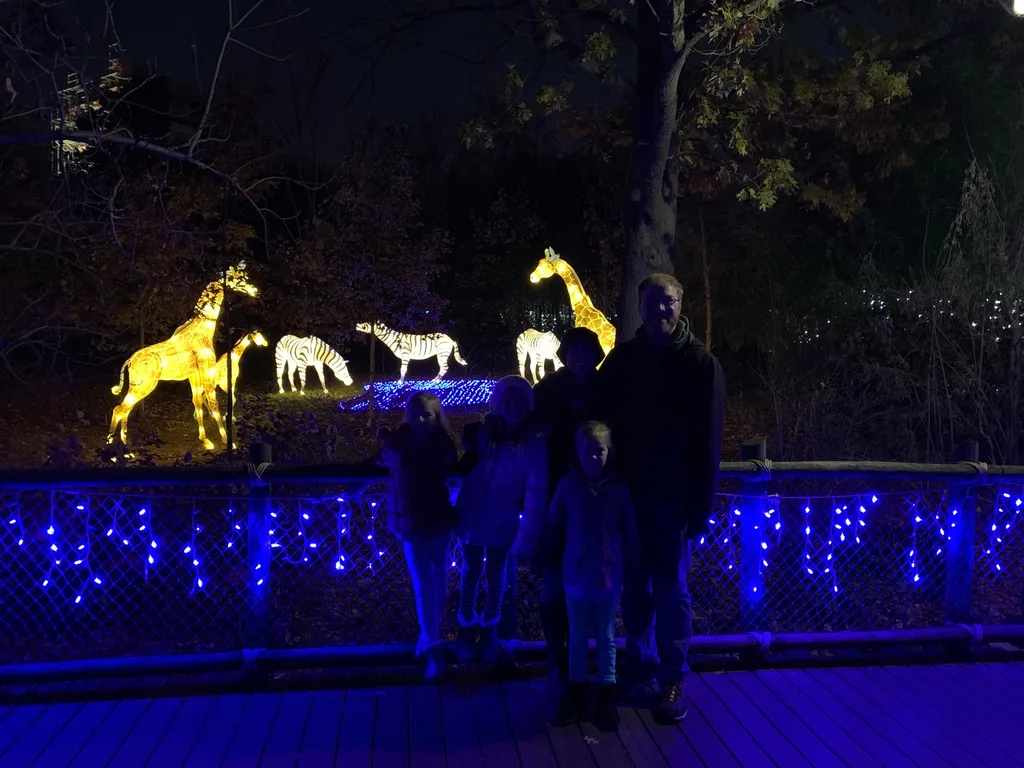 We had a great day with a fun tour of the Madeira fire station for Girl Scouts and a trip to the Festival of Lights!