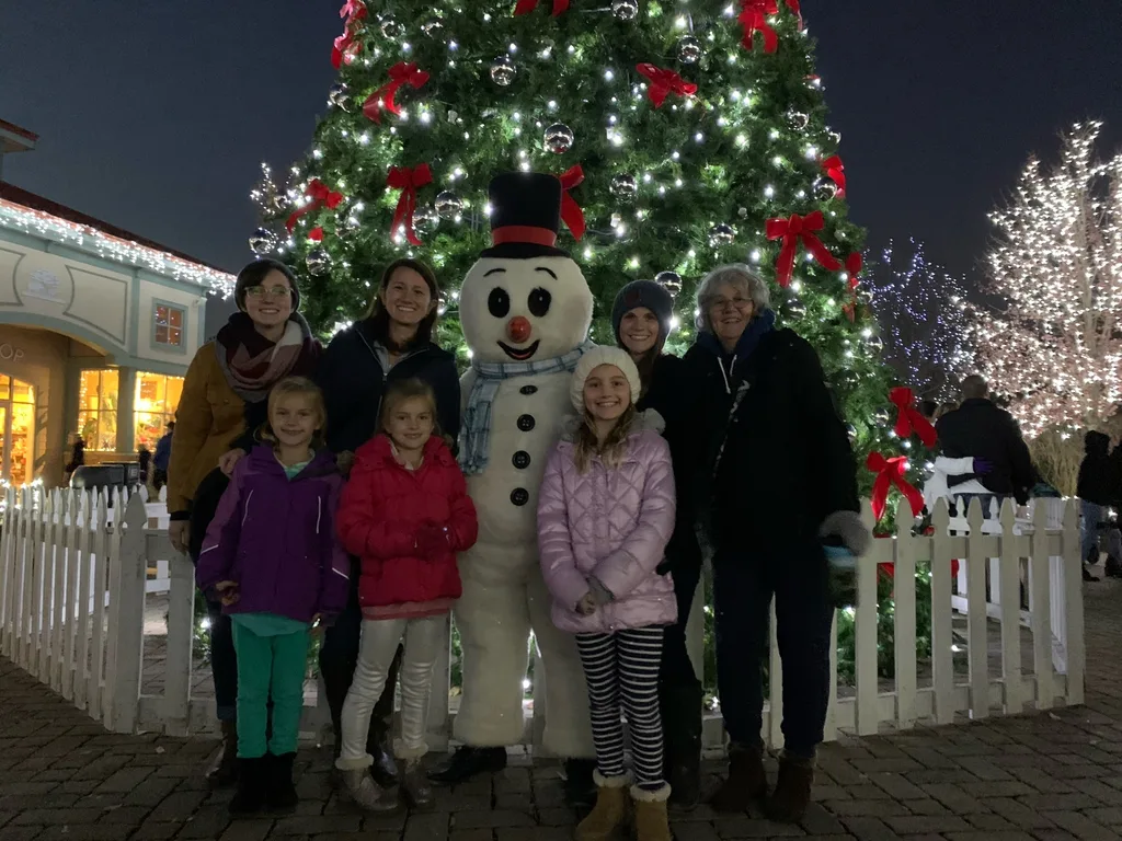 We had a great day with a fun tour of the Madeira fire station for Girl Scouts and a trip to the Festival of Lights!