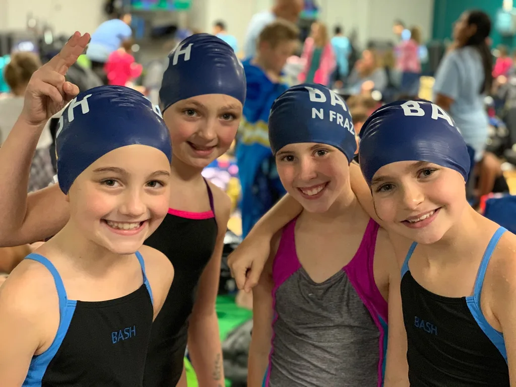 First BASH swim meet! Abby swam a 50 breast, 50 free, and in a 100 free relay. She did well and enjoyed, but, after volunteering as a lane timer, I am so happy she’s already decided not to do winter swim again next year. It was such a long and noisy experience!