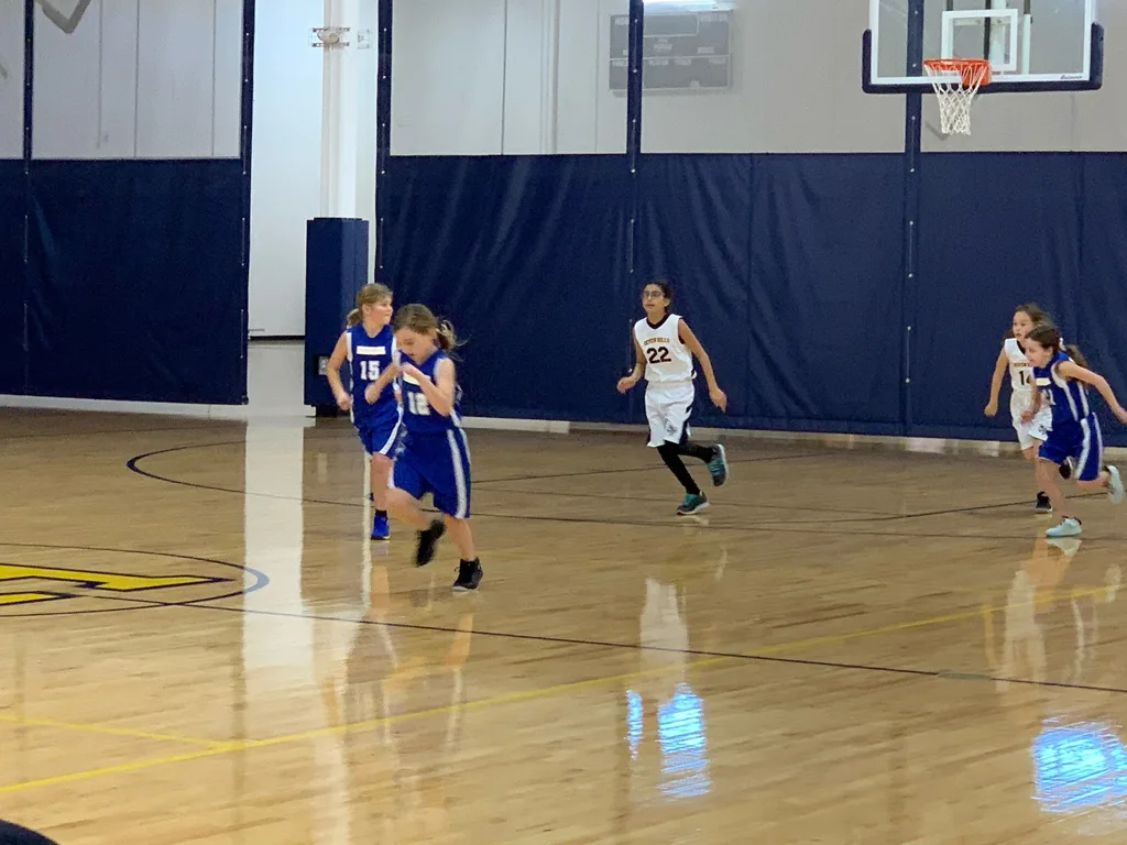 First basketball game win!