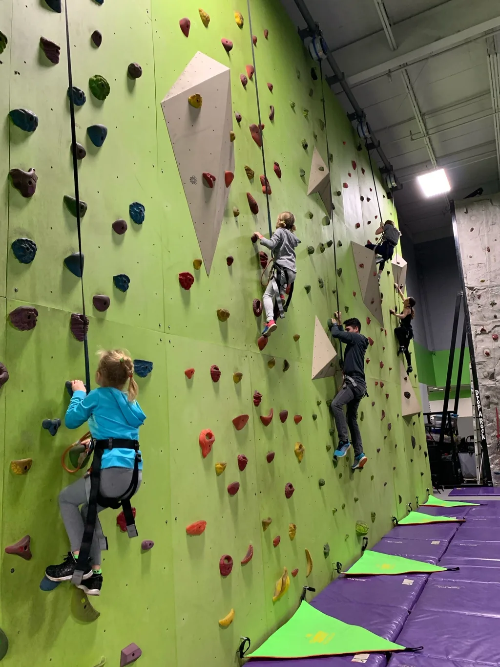 Em and Chris surprised the girls with a Christmas present to one of their favorite places.