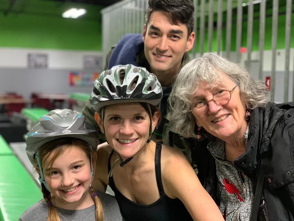 Em and Chris surprised the girls with a Christmas present to one of their favorite places.