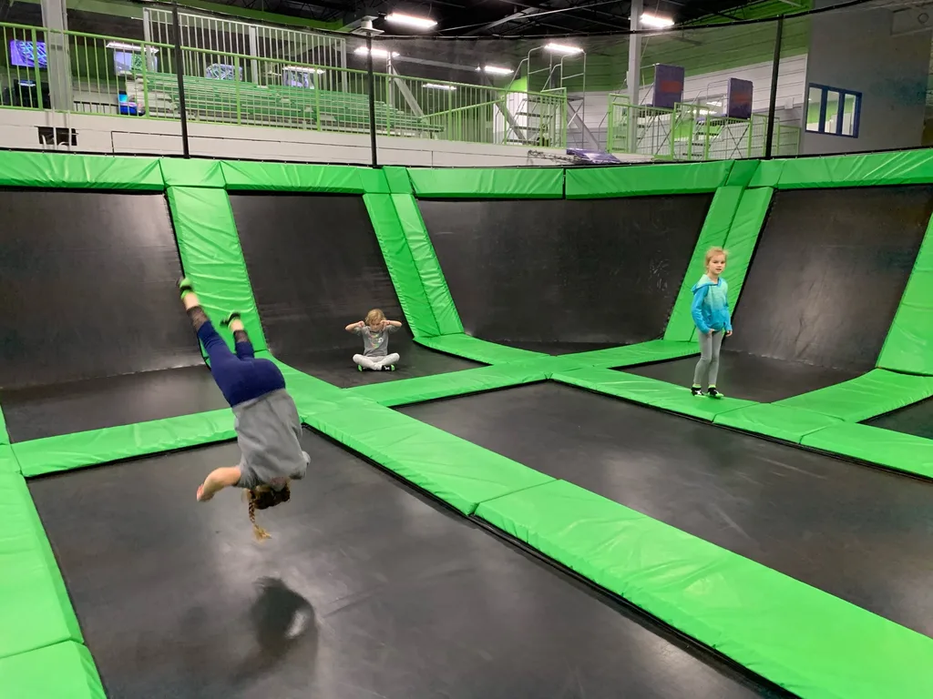 Em and Chris surprised the girls with a Christmas present to one of their favorite places.