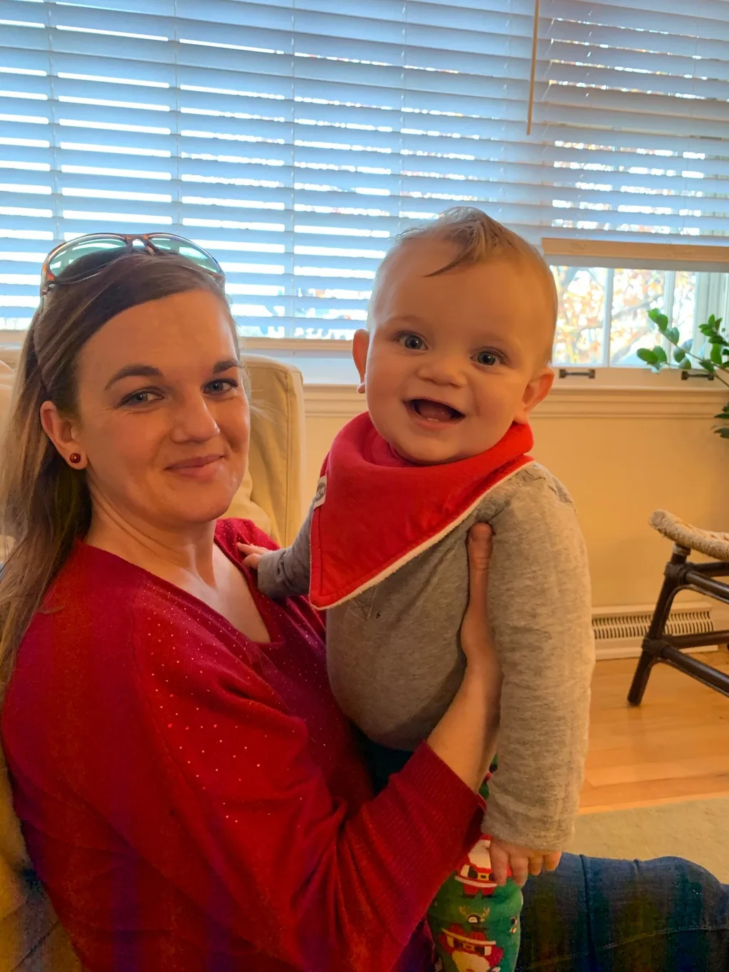 Christmas Eve: Abby’s new rules for the gift grab were a hit!