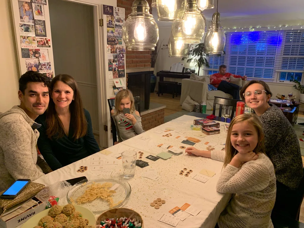 Christmas Eve: Abby’s new rules for the gift grab were a hit!