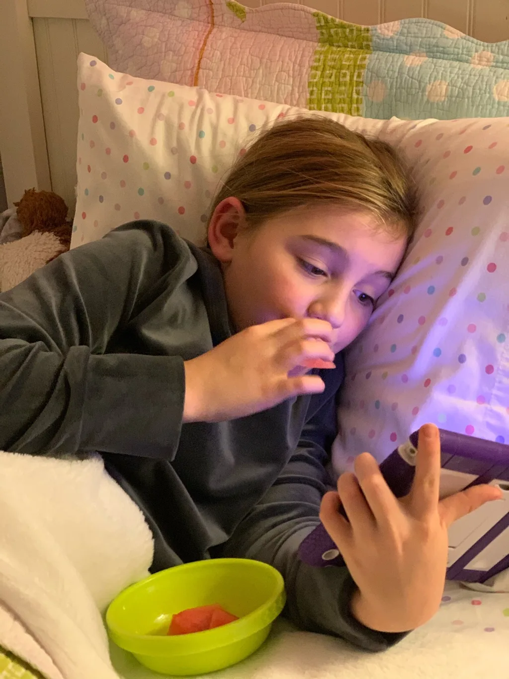 Fun with Grandma and Grandpa’s Christmas gifts!