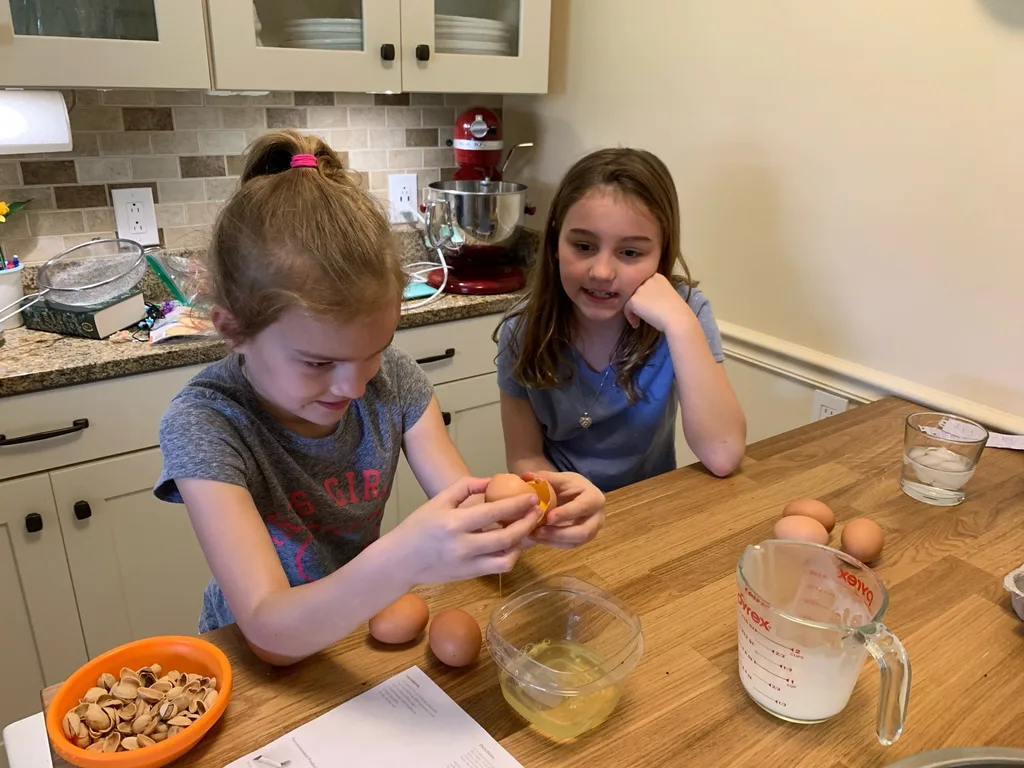 More hiking, cornhole games, soccer, trampoline jumping, walks, cooking, baking, making homemade ice cream, gardening, and creating “coronavirus lemonade stand” plans filled our past few days. Thank goodness for our nice weather!