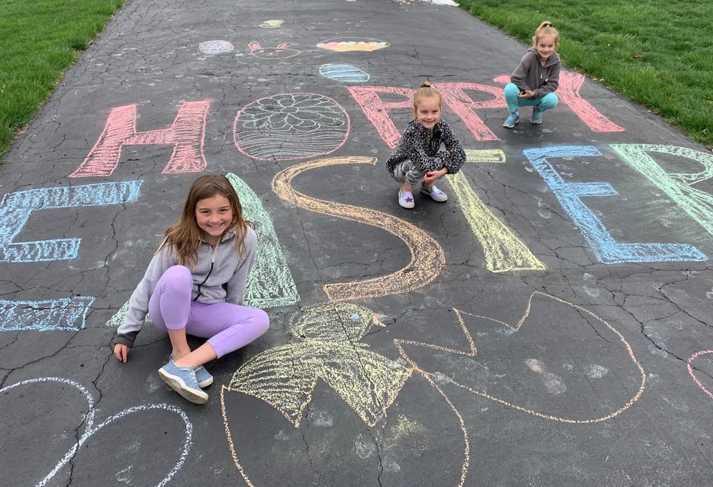 An Easter Bunny parade, another hike, and homemade pizza!