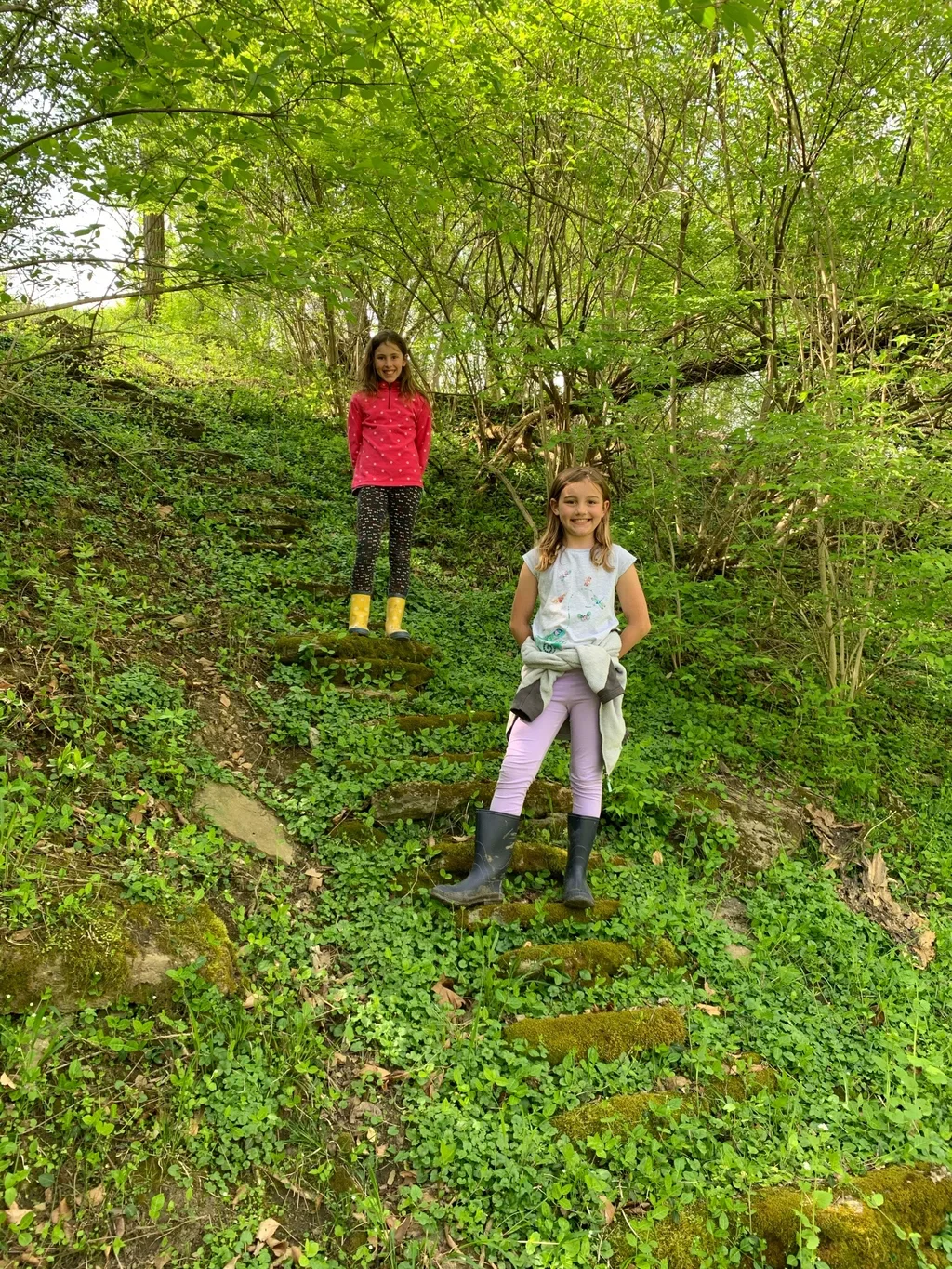 An Easter Bunny parade, another hike, and homemade pizza!