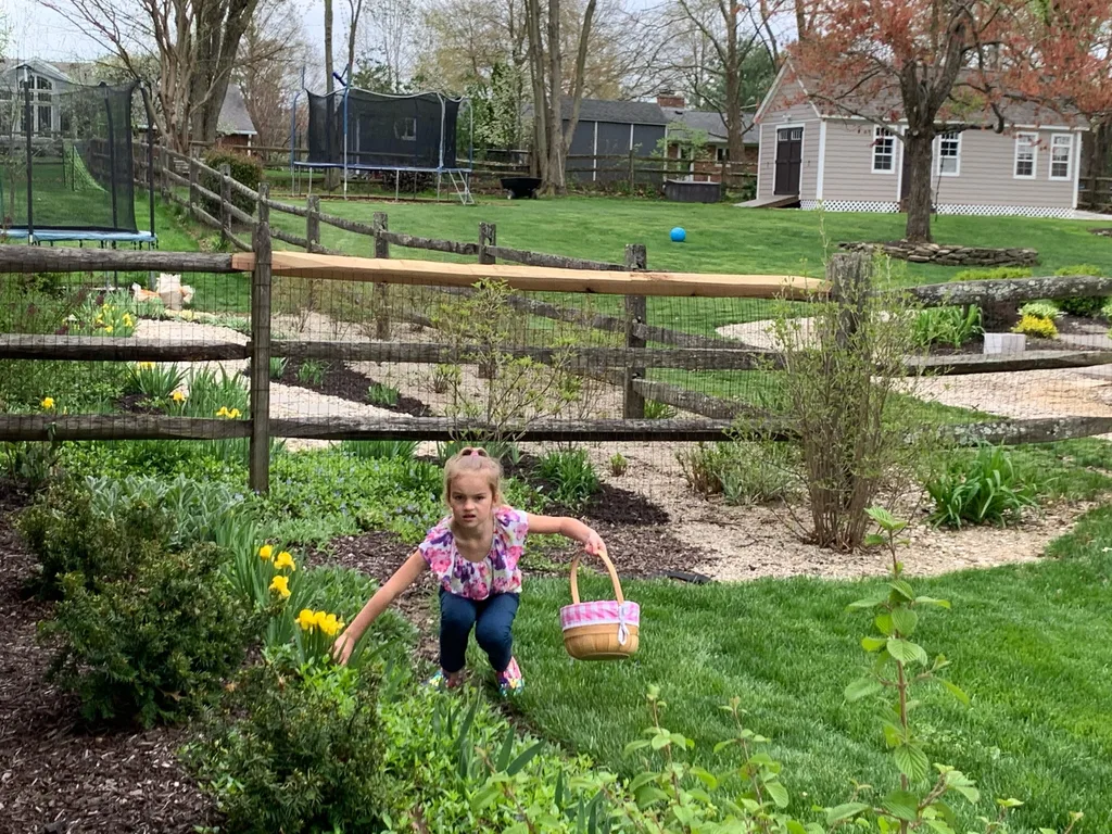 Although they were sad that our neighborhood Easter egg hunt was cancelled and Grandpa couldn’t come over for their traditional egg hunt, they did love finding the 255 eggs hidden by us!