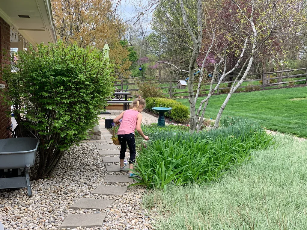 Although they were sad that our neighborhood Easter egg hunt was cancelled and Grandpa couldn’t come over for their traditional egg hunt, they did love finding the 255 eggs hidden by us!