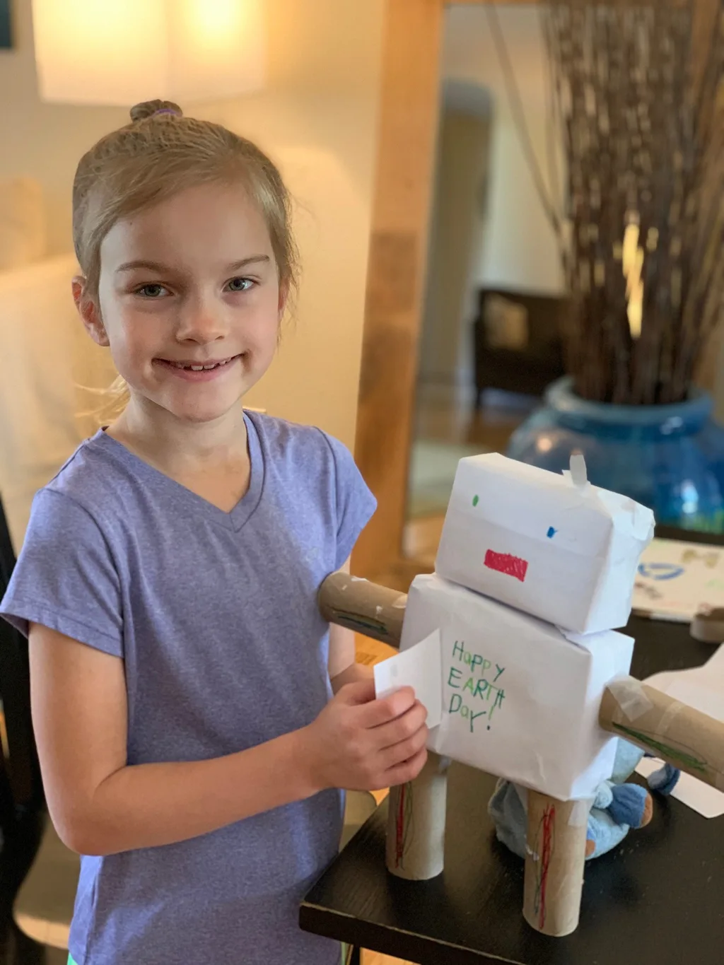 Making the most of our time: lots of hikes, cooking, some Earth Day crafts, and skating inside during the rain.