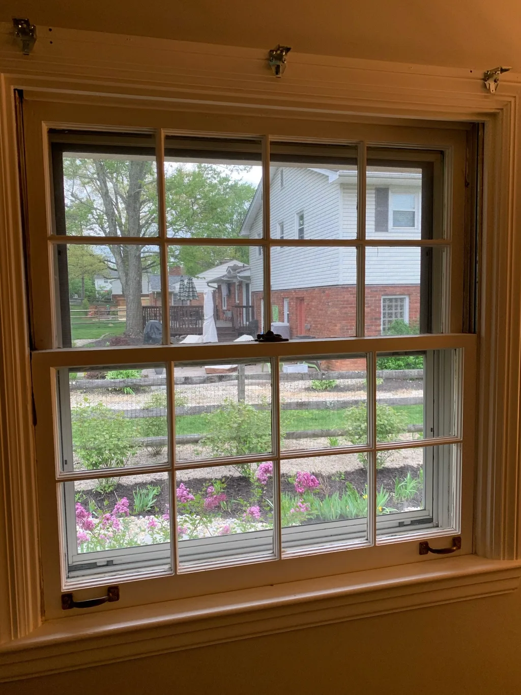 New windows and a dryer vent! Fancy!