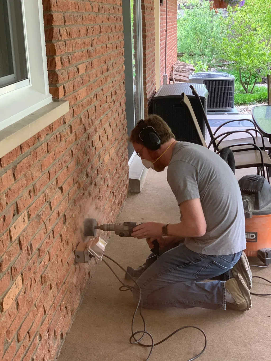 New windows and a dryer vent! Fancy!