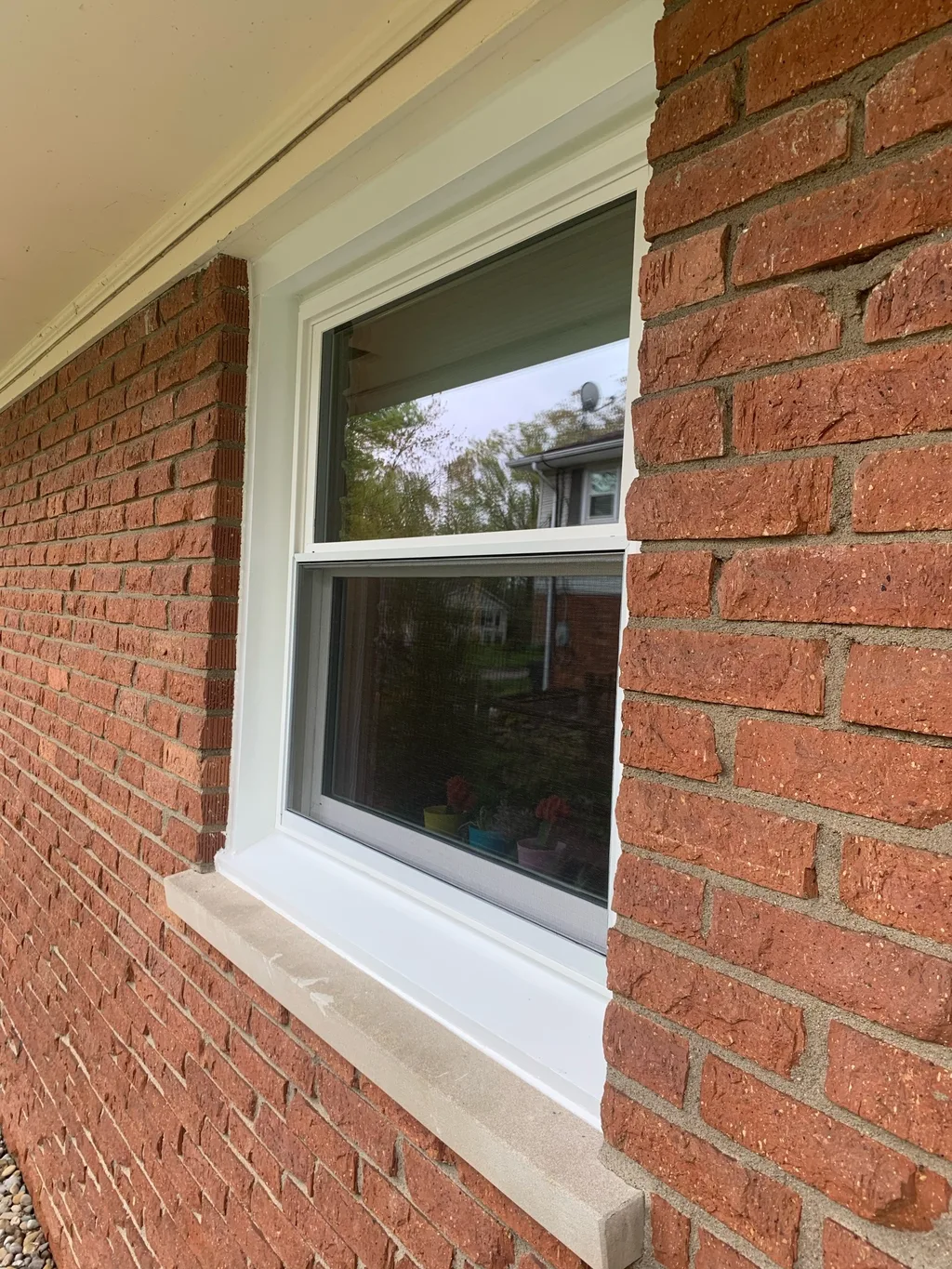 New windows and a dryer vent! Fancy!