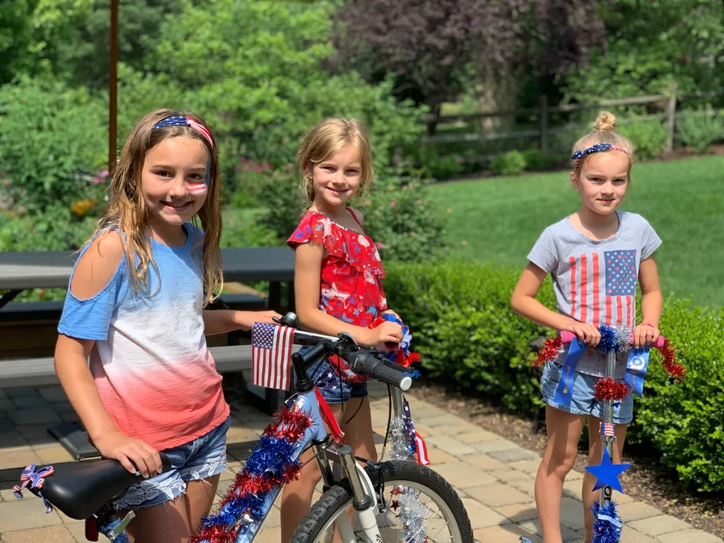 Fourth of July festivities were different this year, but still fun! We loved watching the fireworks poolside with family, swimming at our pool on the fourth, and watching our neighbors’ fireworks show too.