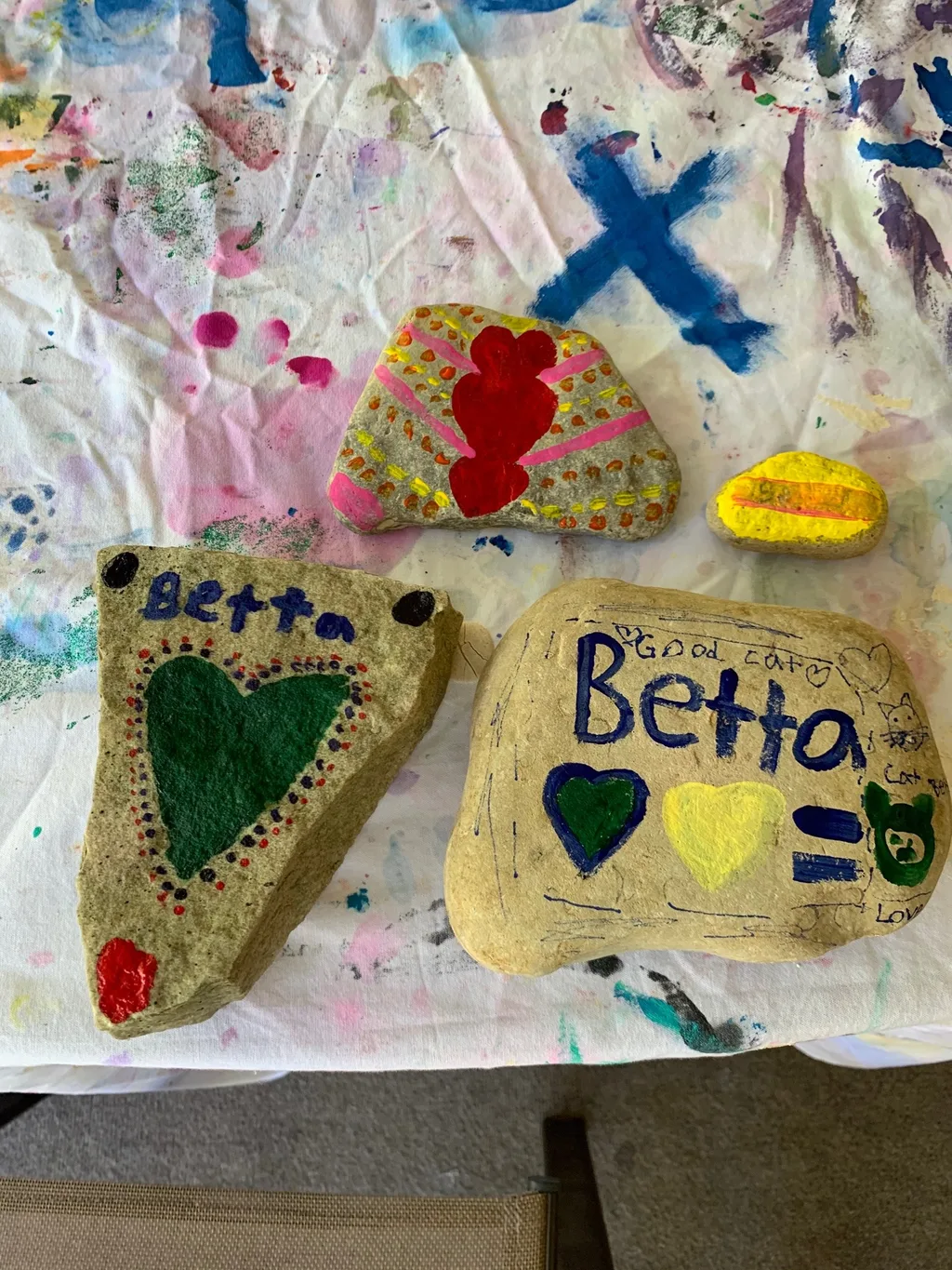 We said good-bye to our sweet, sometimes elusive Betta cat today after nineteen long years of life. The girls liked to joke that she was our “super senior” cat, and that she was. She will be missed.