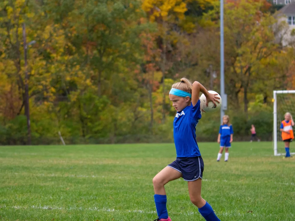 These girls had their best soccer season so far: lots of growth, more aggressive. Definitely two of the best players on the field!