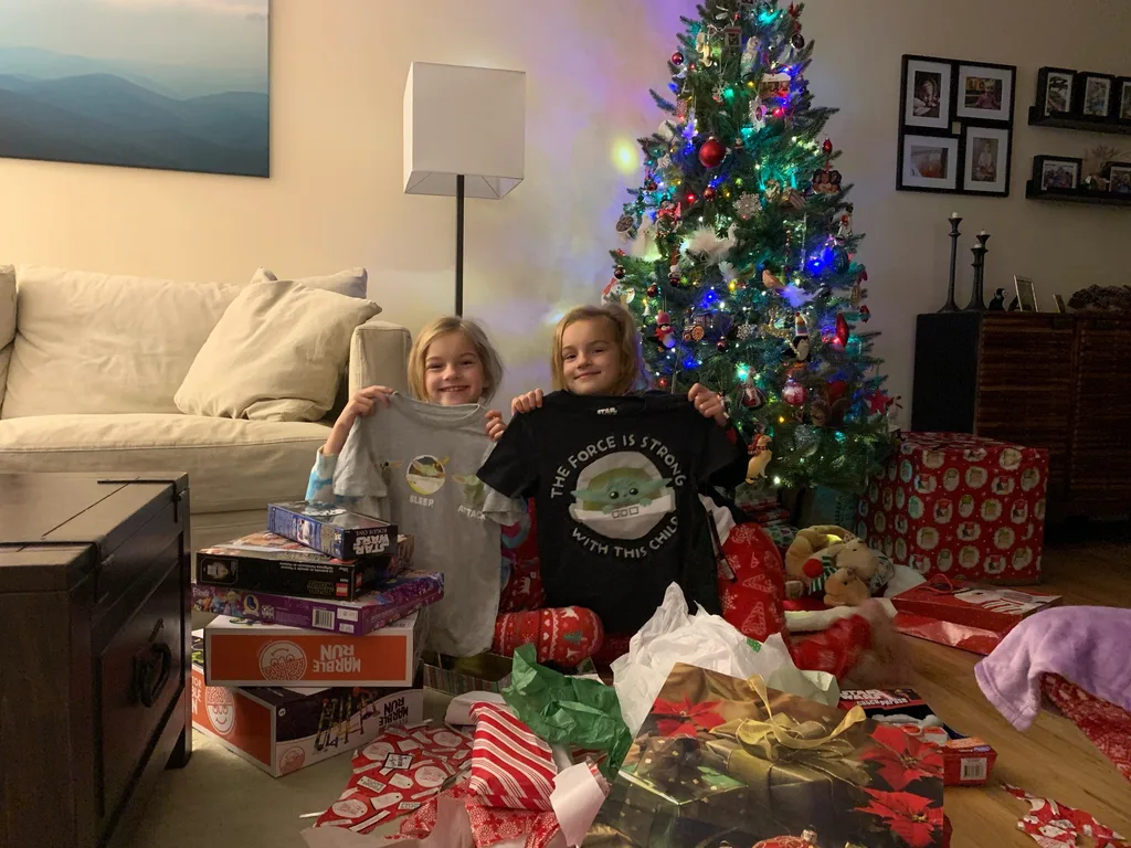 Santa still visits even during a pandemic.