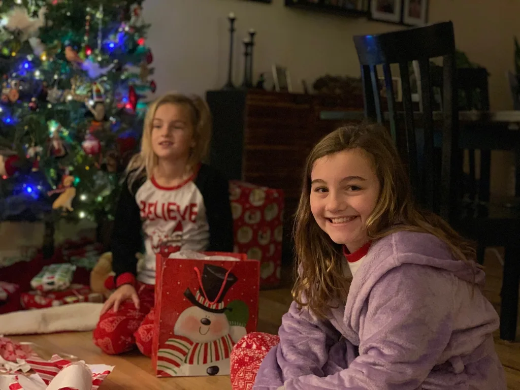 Santa still visits even during a pandemic.