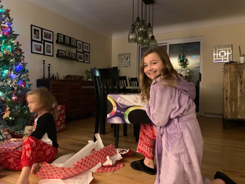 Santa still visits even during a pandemic.