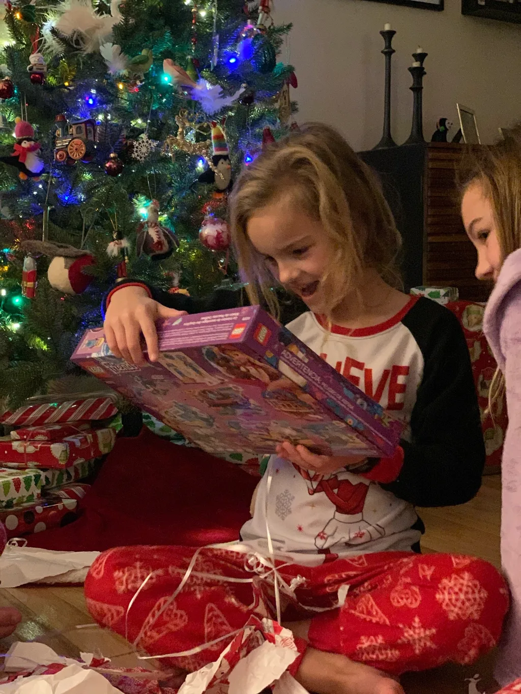 Santa still visits even during a pandemic.