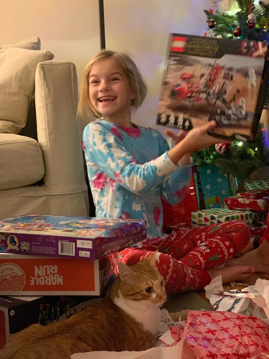 Santa still visits even during a pandemic.