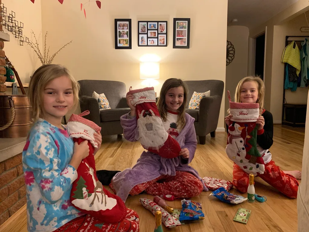 Santa still visits even during a pandemic.