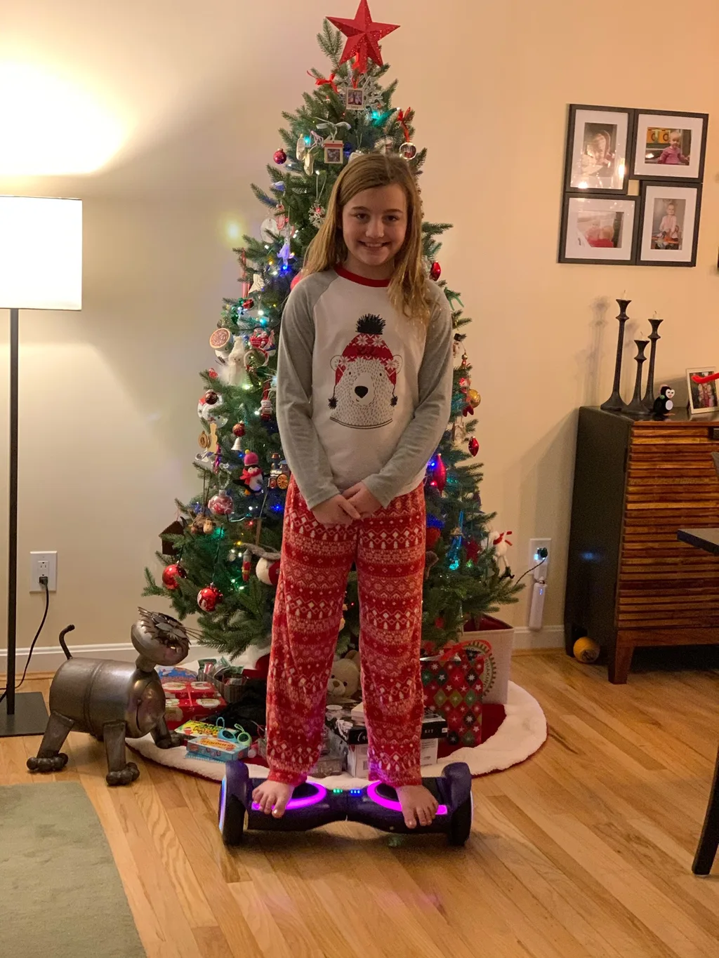 Santa still visits even during a pandemic.