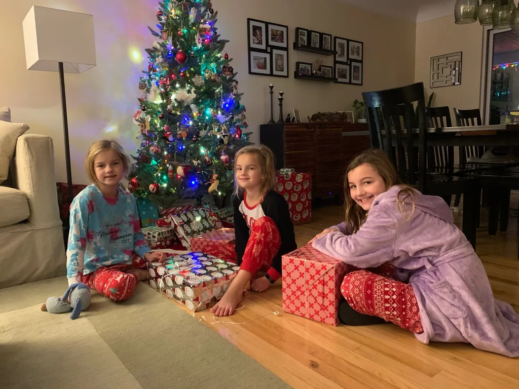 Santa still visits even during a pandemic.