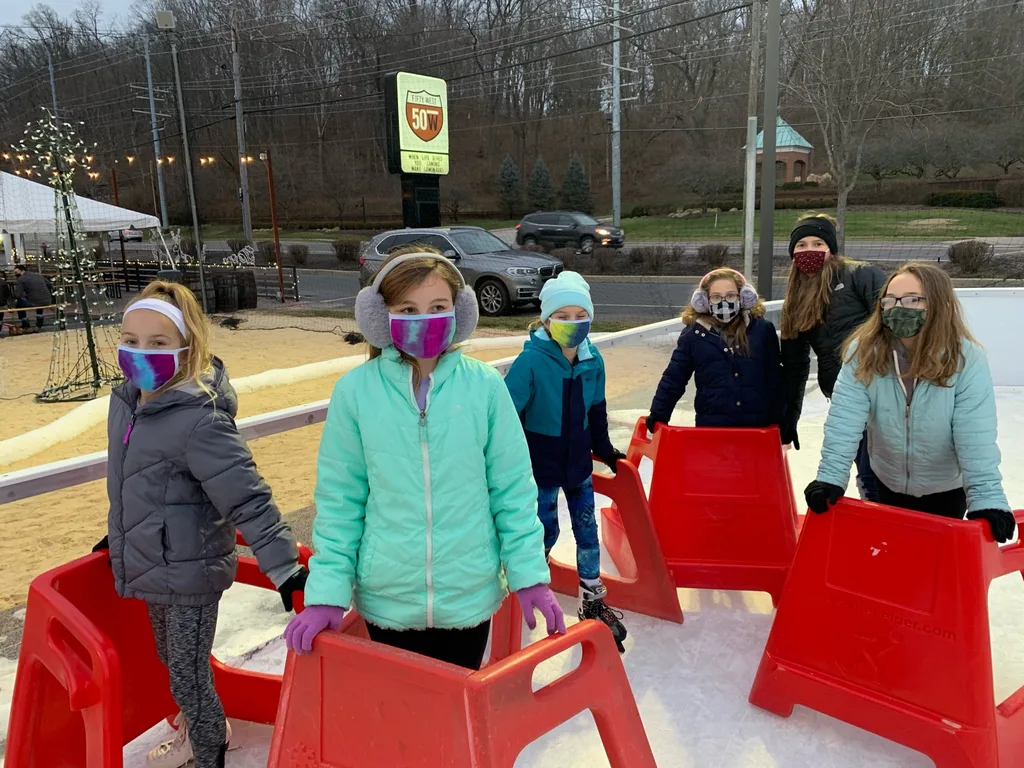 We had to enjoy NYE solo this year, but still kept up our tradition of celebrating with the Sammuts by meeting up for some ice skating a few days later.