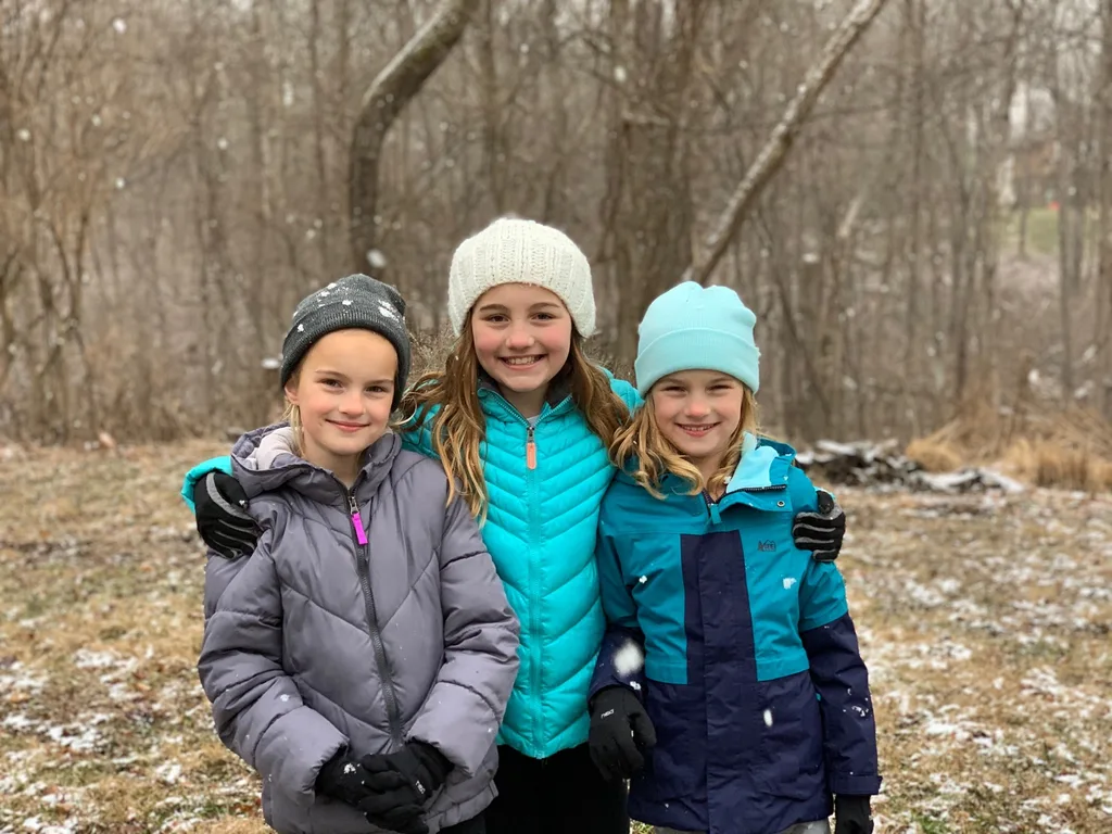 A snowy walk at the KHCC