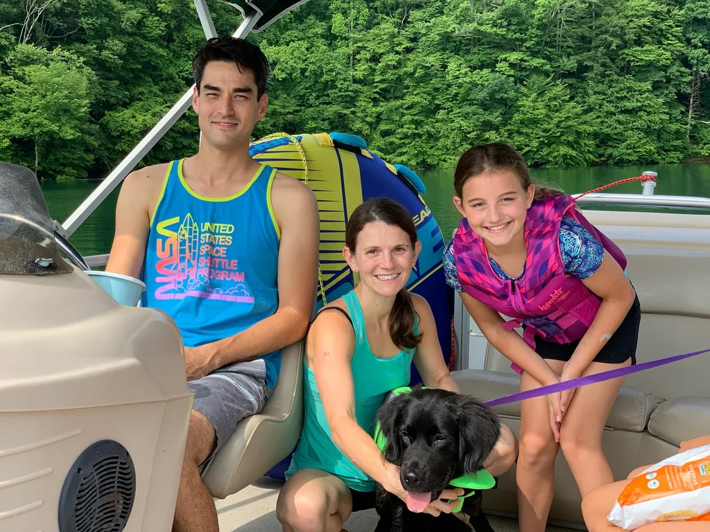 We had the best time vacationing in Bryson City, just South of the Great Smoky Mountains National Park, with Em and Chris (who planned the trip and let us join them). We loved boating and swimming in the crystal clear waters of the lovely, unspoiled Lake Fontana. Josie was especially fond of tubing, a first for the girls. Gwen and Abby were fearless adventurers at the Nantahala Outdoor Center. Josie and I preferred zip lining to climbing, and we’re so grateful when our guide, Hunter, graciously, showed us how to navigate the high ropes course. We drove there and home through Gatlingurg and Pigeon Forge. Although the shake machine at Mapco was a hit, we now know that we can avoid vacationing at Gatlinburg - not our scene!