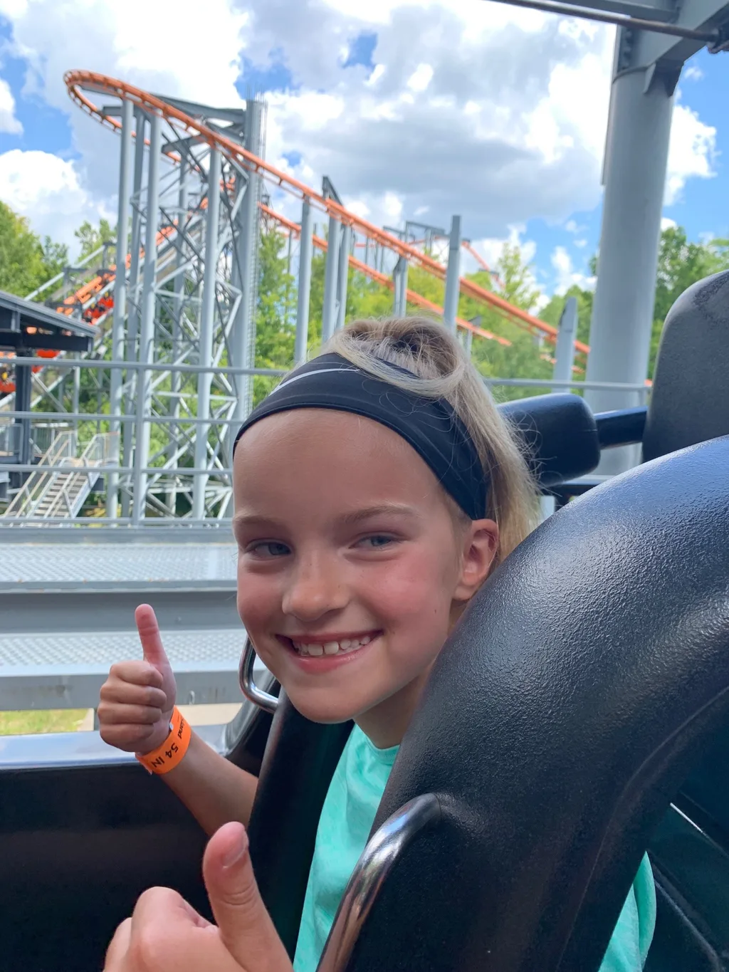 With school starting very soon, we had to finally visit Kings Island! Two visits in two days, and more roller coaster rides planned. The Banshee is their favorite so far.