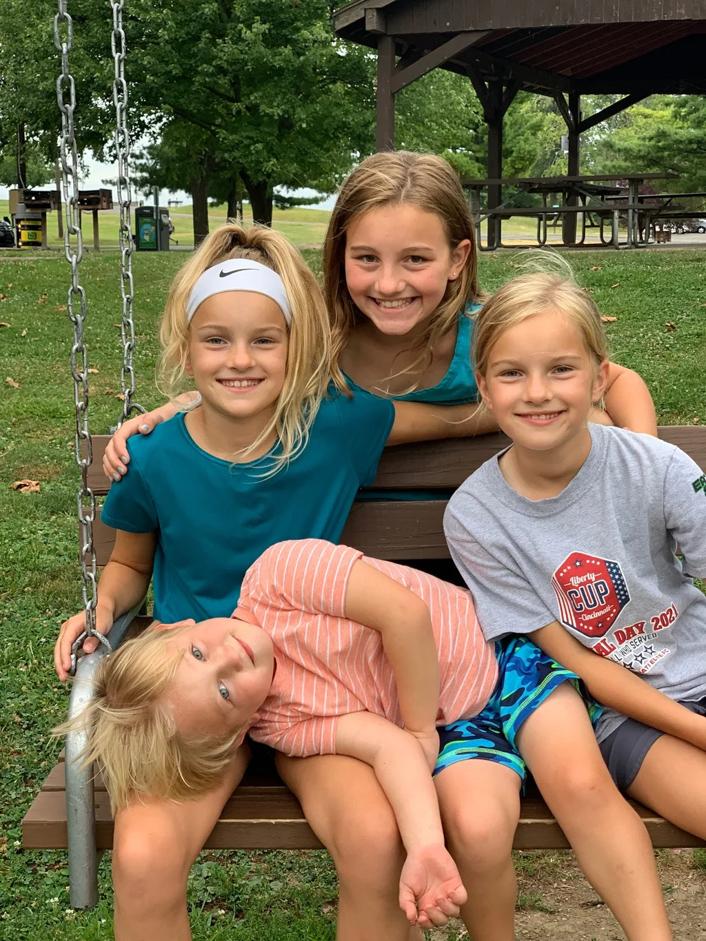 First soccer tournament of the season (two games, two wins) and some cousin time = a good weekend!