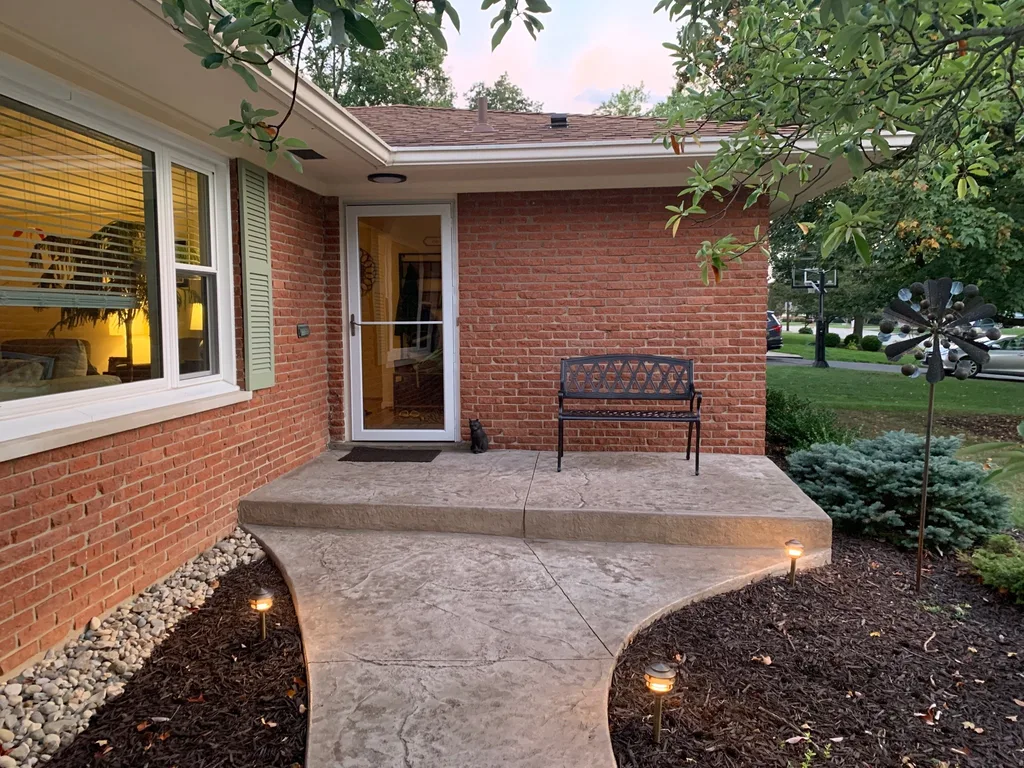 Two months after demo, and I finally spread the last bag of topsoil and remembered to take pictures!