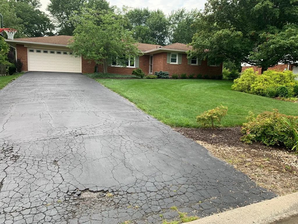 Two months after demo, and I finally spread the last bag of topsoil and remembered to take pictures!