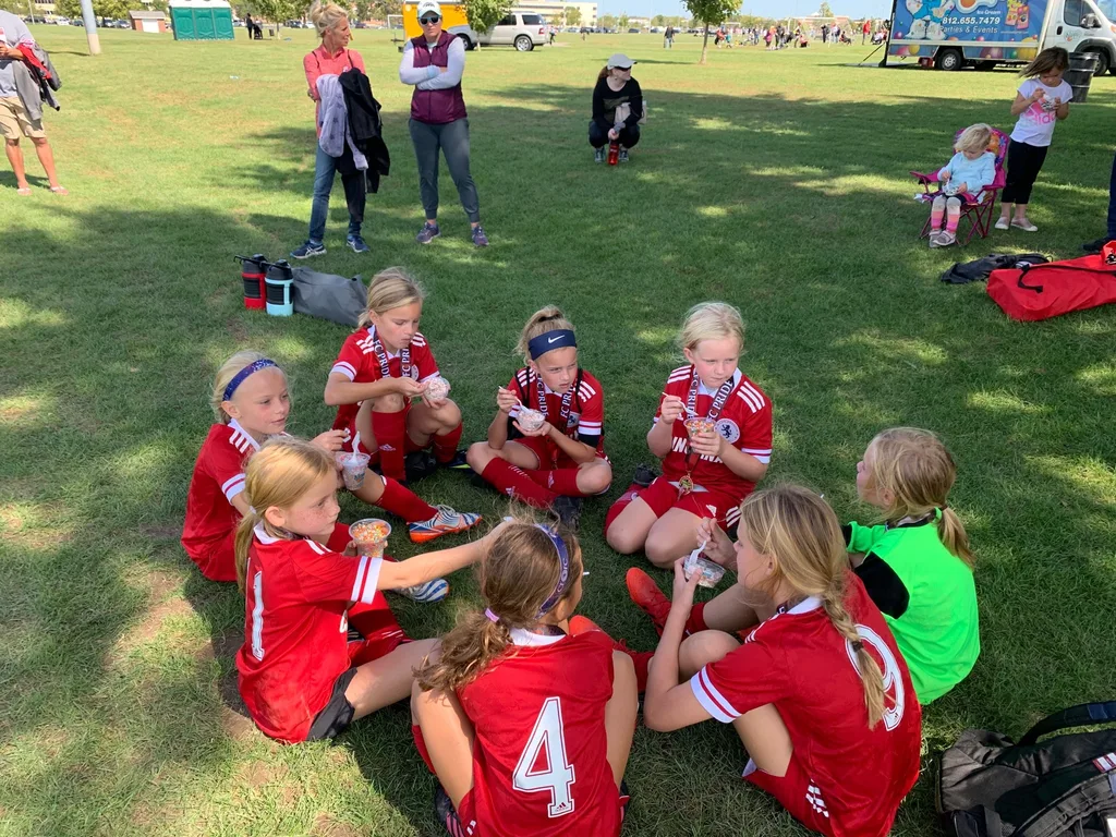 What a fun weekend with friends and teammates at the FC Pride Cup tournament in Indianapolis! The girls played really well: one win, a tie, and two hard fought games that ended in losses. Gwen scored the first goal in the very first game! Josie tends to play forward and Gwen prefers to play midfield.