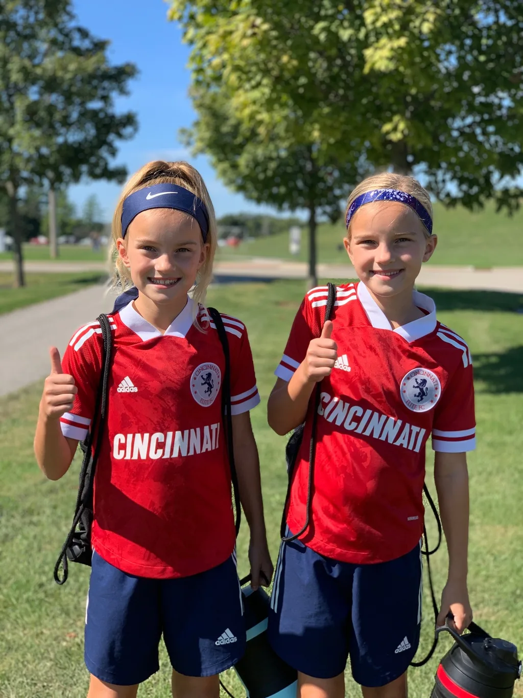 What a fun weekend with friends and teammates at the FC Pride Cup tournament in Indianapolis! The girls played really well: one win, a tie, and two hard fought games that ended in losses. Gwen scored the first goal in the very first game! Josie tends to play forward and Gwen prefers to play midfield.