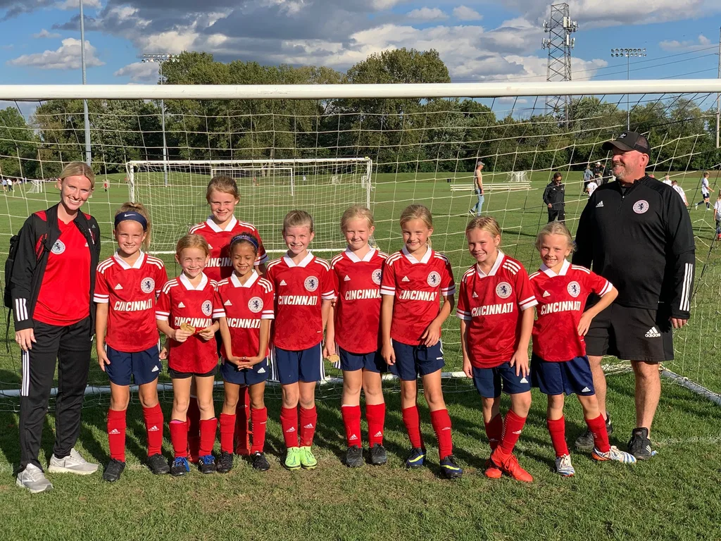 What a fun weekend with friends and teammates at the FC Pride Cup tournament in Indianapolis! The girls played really well: one win, a tie, and two hard fought games that ended in losses. Gwen scored the first goal in the very first game! Josie tends to play forward and Gwen prefers to play midfield.