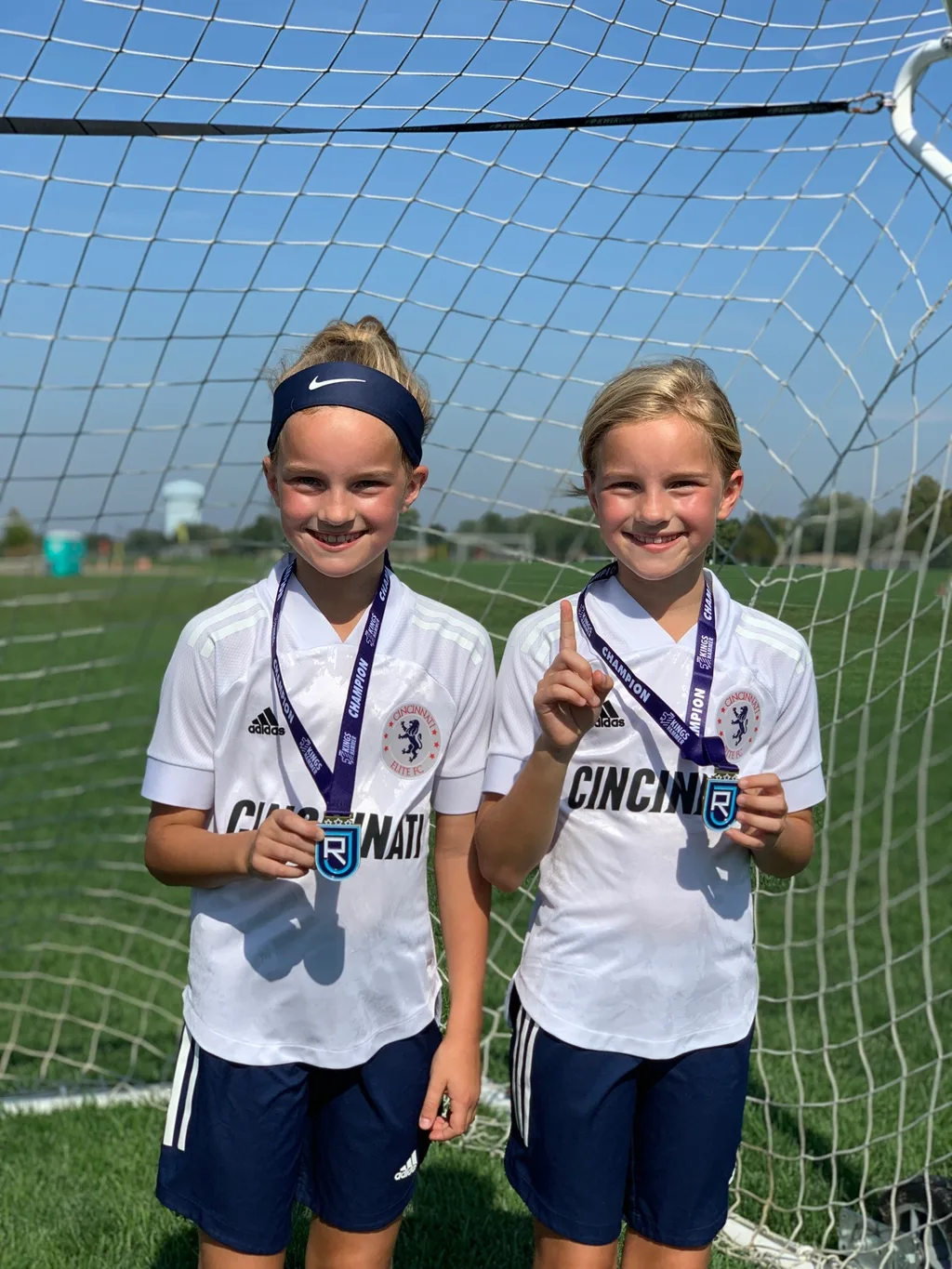 Another busy, but fun weekend! Abby played her final two regular season volleyball games. Unfortunately, the matches ended in losses, but Abby had some nice serves. Gwen and Josie’s soccer team competed in the Blue Chip Junior tournament and were bracket champs! Four wins!