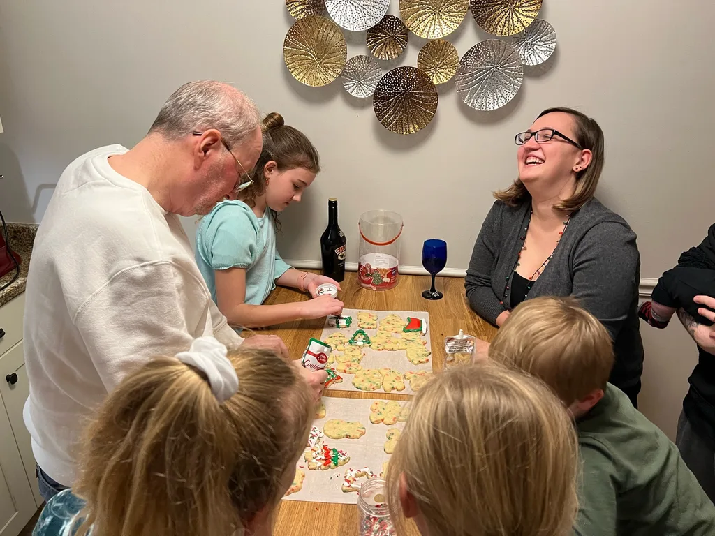 We had a good time celebrating Thanksgiving and Christmas Eve at our house this year. Tim was the one constant at both celebrations since the boys had Covid over Thanksgiving, Em had to work Christmas, and Clara was adventuring in the Grand Canyon.