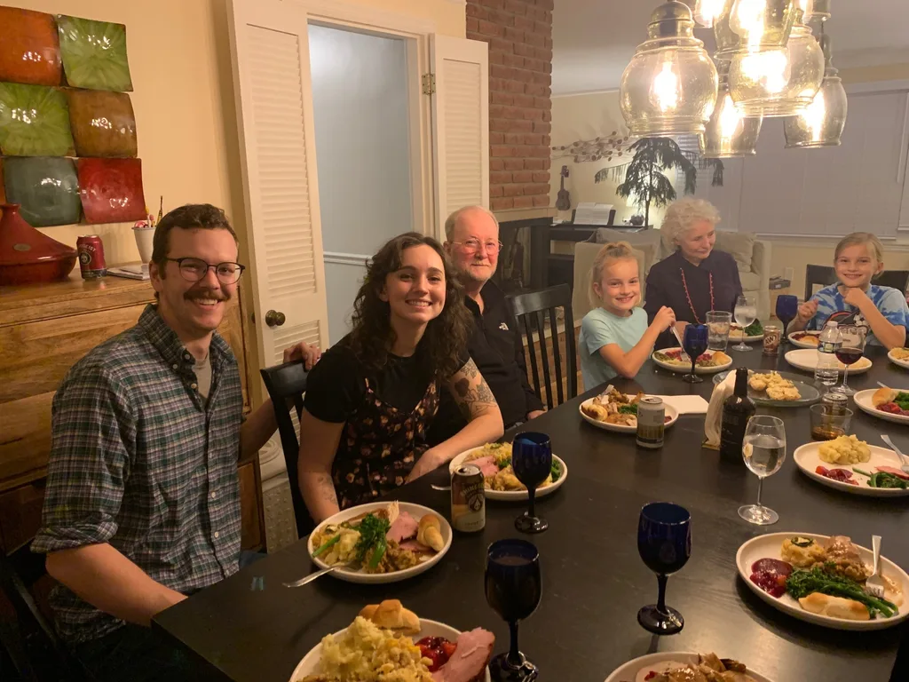 We had a good time celebrating Thanksgiving and Christmas Eve at our house this year. Tim was the one constant at both celebrations since the boys had Covid over Thanksgiving, Em had to work Christmas, and Clara was adventuring in the Grand Canyon.