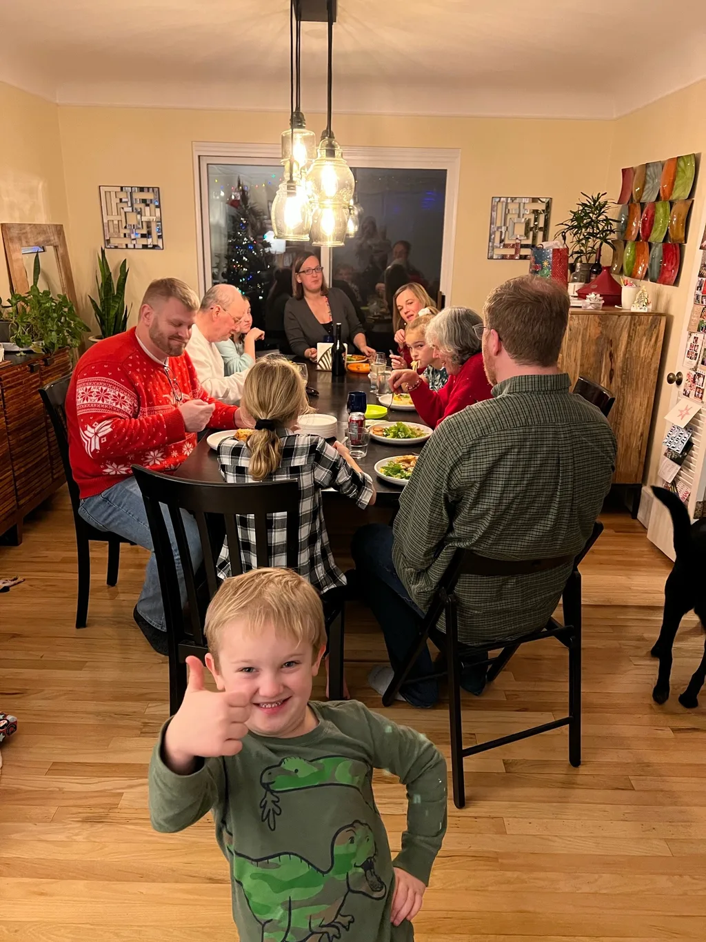 We had a good time celebrating Thanksgiving and Christmas Eve at our house this year. Tim was the one constant at both celebrations since the boys had Covid over Thanksgiving, Em had to work Christmas, and Clara was adventuring in the Grand Canyon.