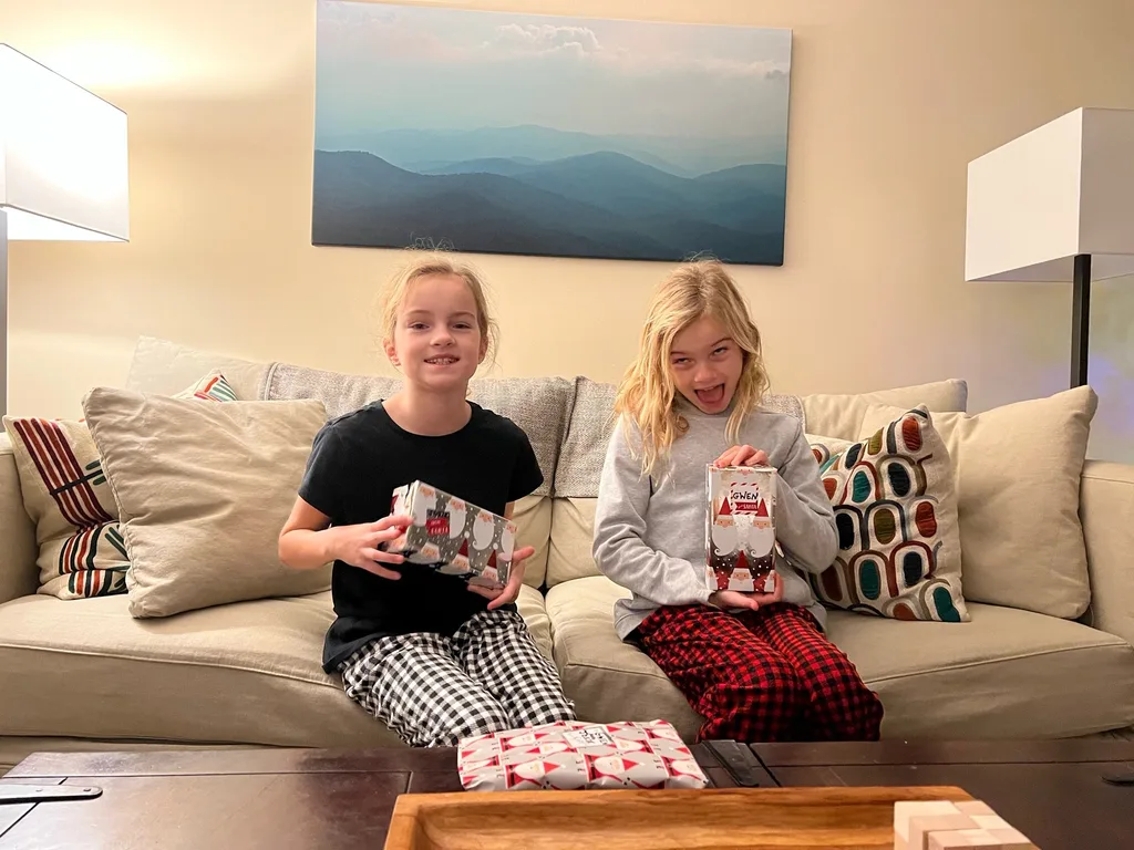 Christmas morning! Santa brought wireless earbuds and 3D printer pens!