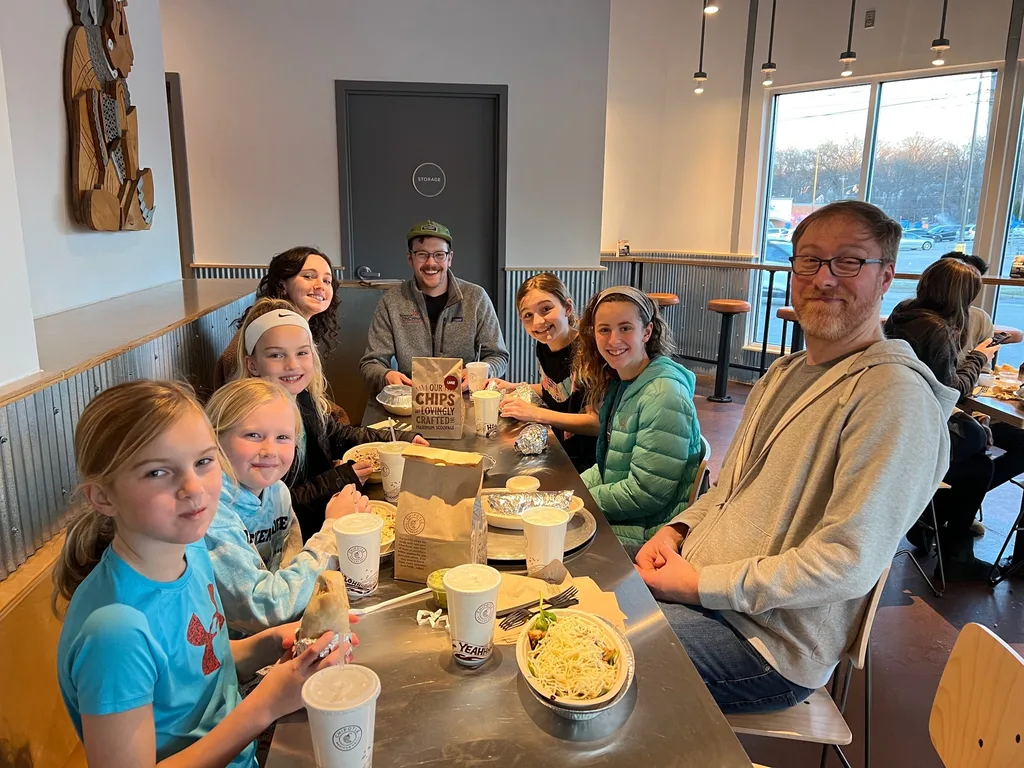 Just as much fun a second time - this time with friends and seasoned belayers! They were all fearless, but especially Gwen (who lit up when Clara mentioned that another facility has a kids climbing team).