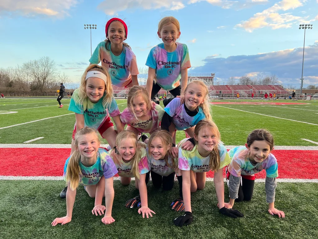 Team-building tie dye success!