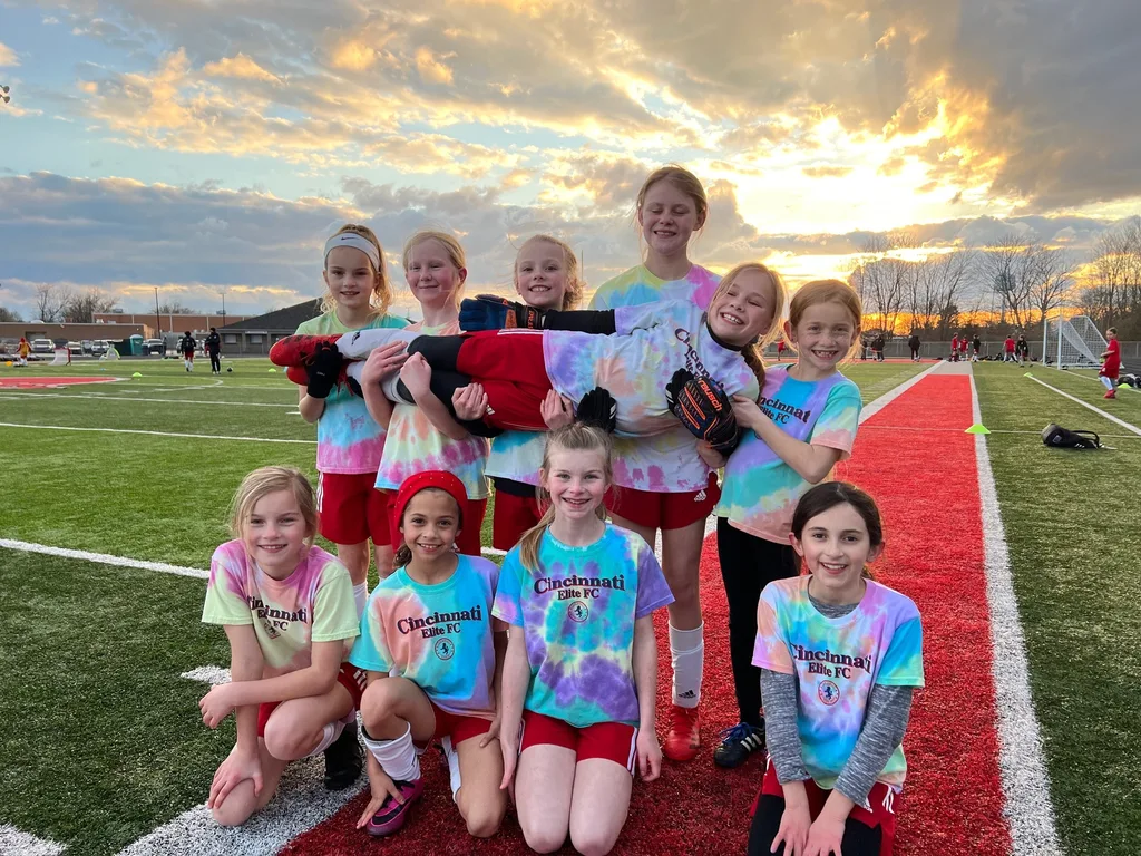 Team-building tie dye success!